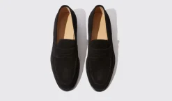 Store Scarosso Stefano Nero Scamosciato Black - Suede