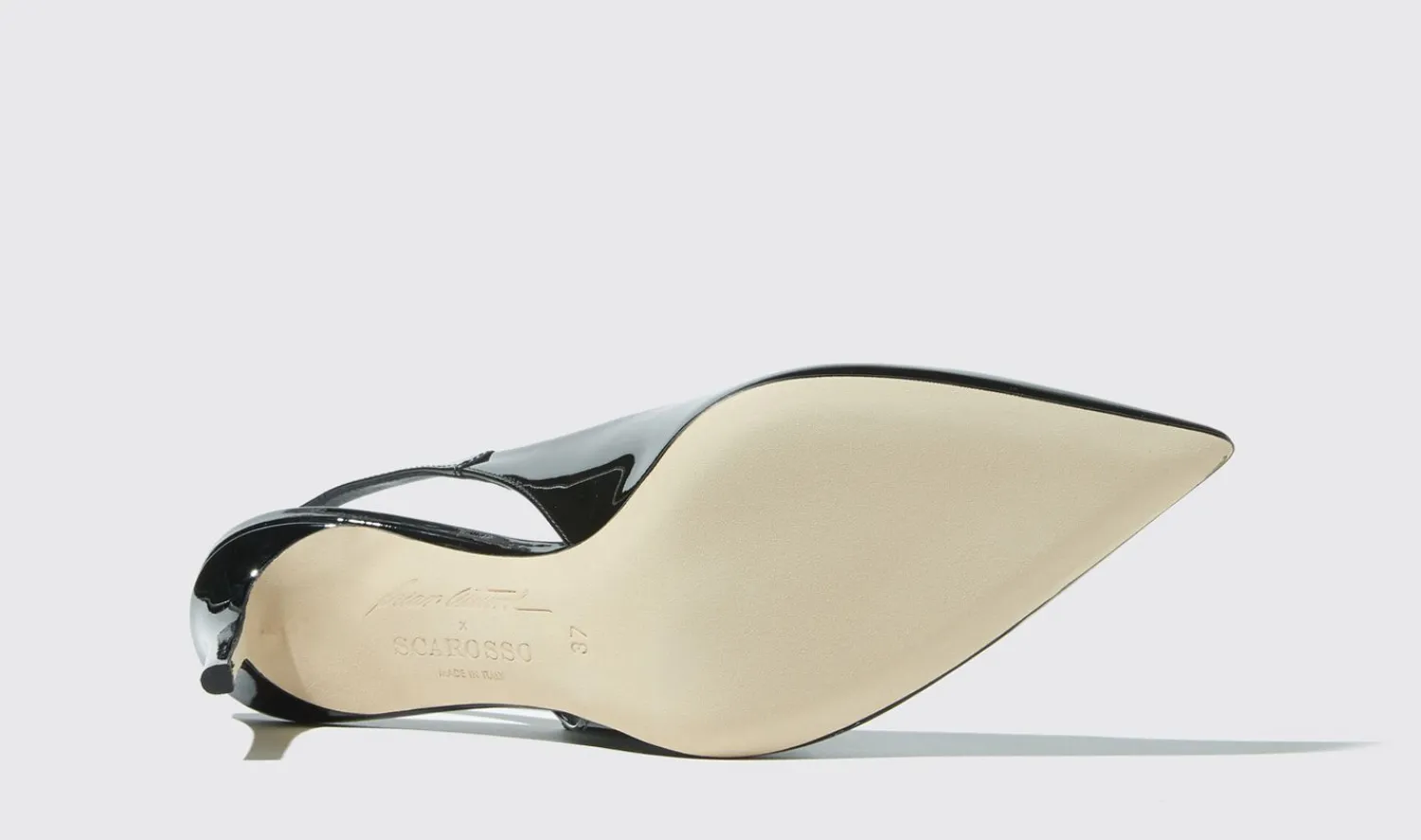 Shop Scarosso Sutton Black Patent Black - Patent
