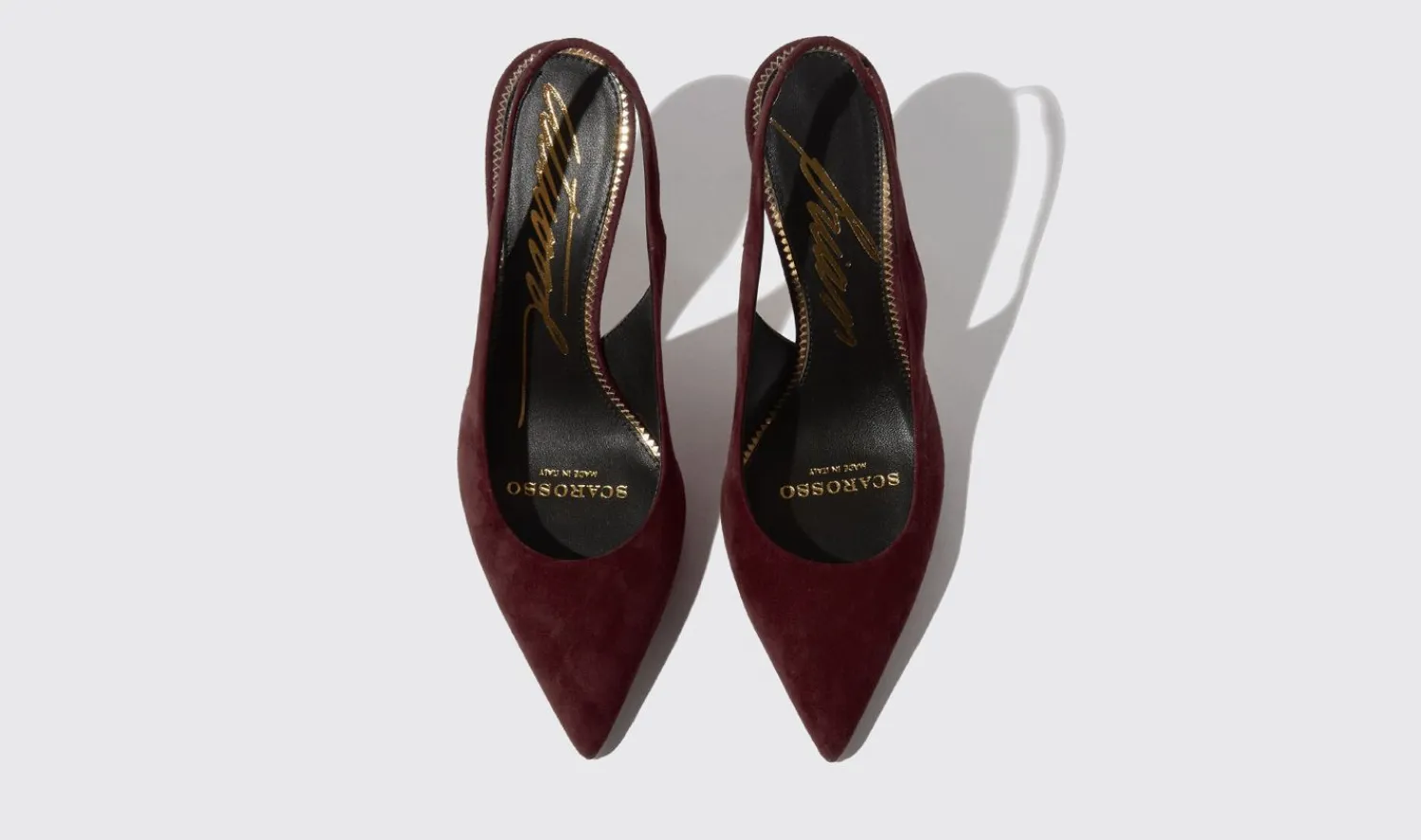 Online Scarosso Sutton Burgundy Suede Burgundy - Suede