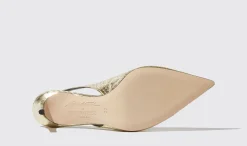 Online Scarosso Sutton Gold Elaphe Gold - Elaphe
