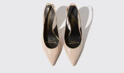 Shop Scarosso Sutton Nude Patent Nude - Patent