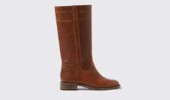 Cheap Scarosso Tess Cognac Cognac - Calf