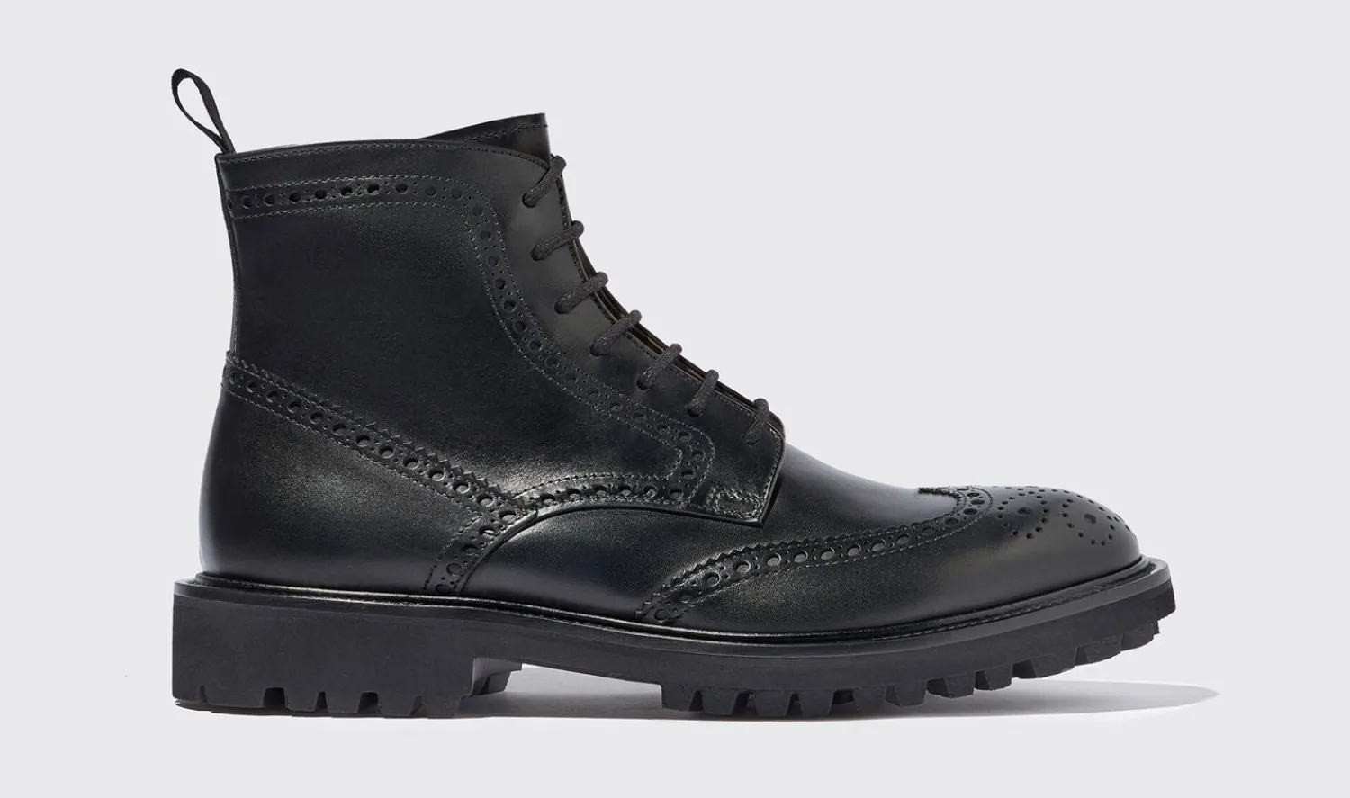 Fashion Scarosso Thomas Black Black - Calf
