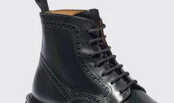 Fashion Scarosso Thomas Black Black - Calf