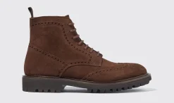 Store Scarosso Thomas Brown Suede Brown - Suede