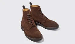 Store Scarosso Thomas Brown Suede Brown - Suede