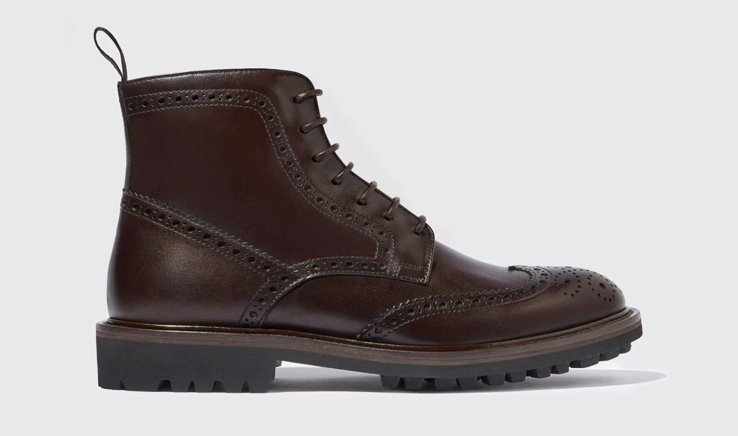 Online Scarosso Thomas Dark Brown Dark Brown - Calf