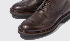 Online Scarosso Thomas Dark Brown Dark Brown - Calf