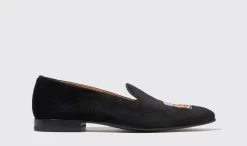 Cheap Scarosso Tom Black Velvet Black - Velvet