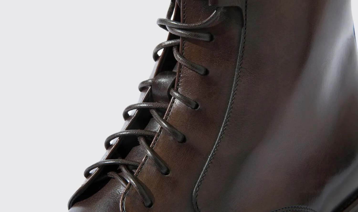 Clearance Scarosso Toto Ebano Dark Brown Calf