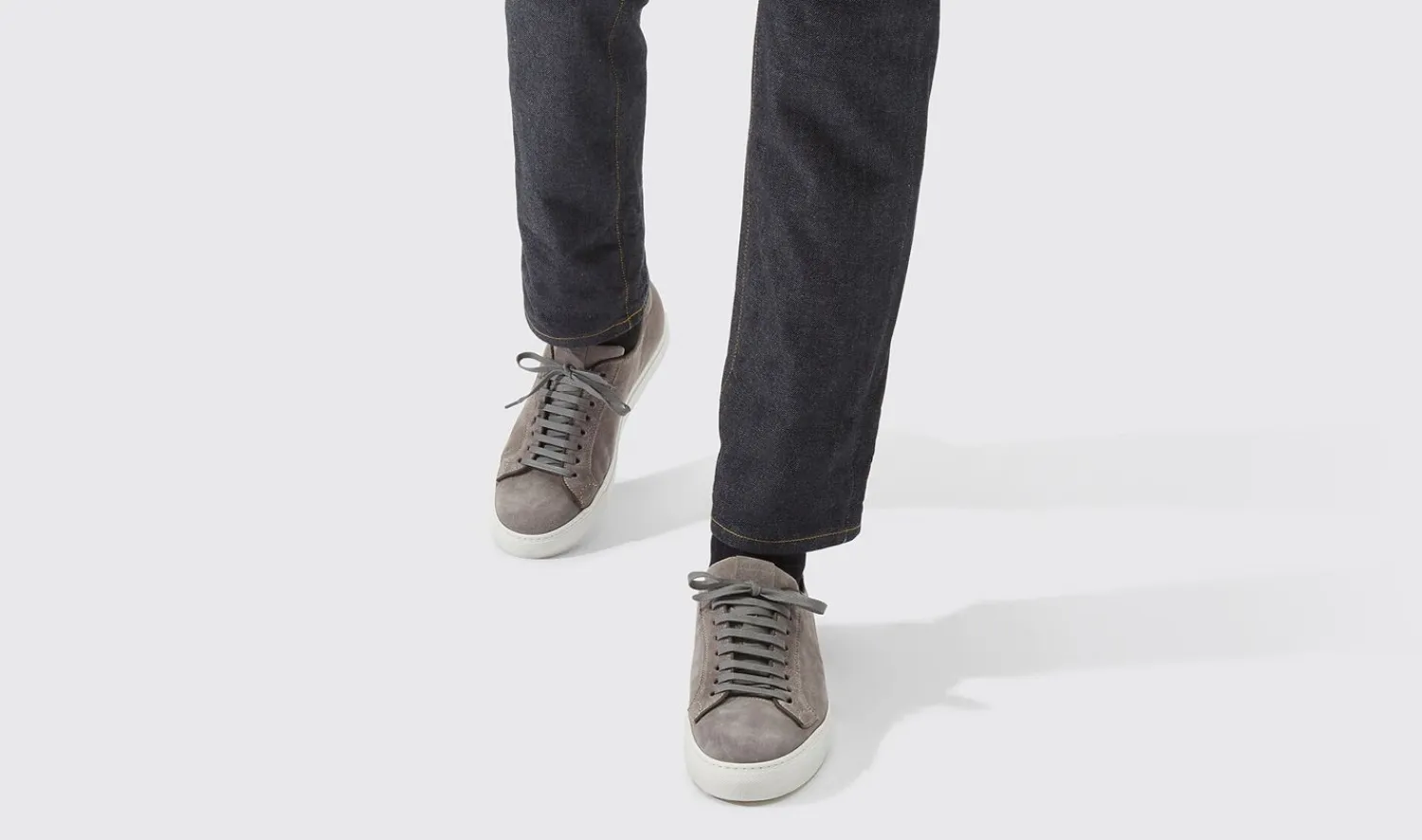 Shop Scarosso Ugo Grigio Scamosciato Grey - Suede