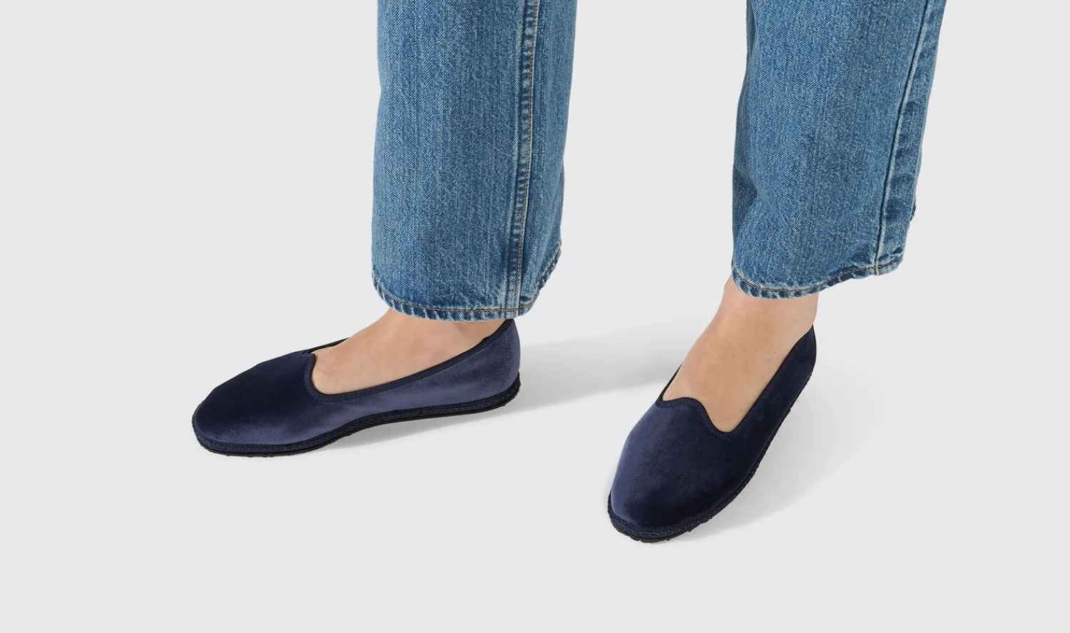 New Scarosso Valentina Blu Velluto Blue - Velvet