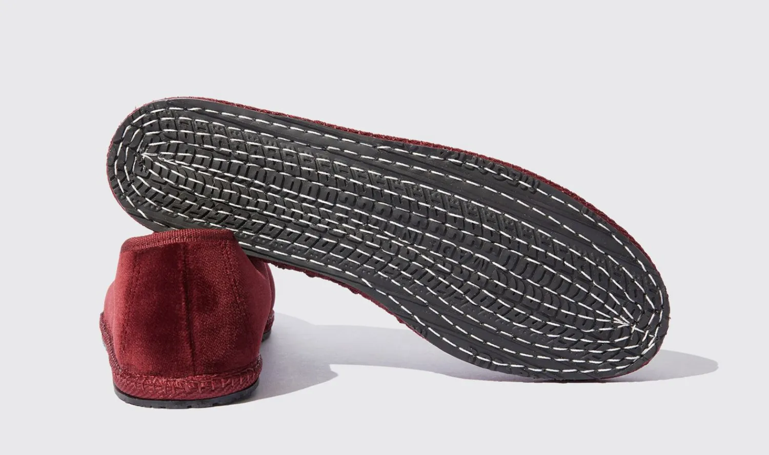 Store Scarosso Valentina Bordeaux Velluto Burgundy - Velvet
