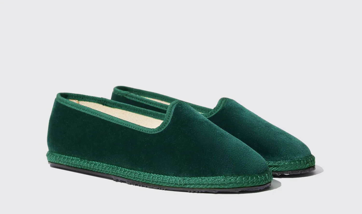 Flash Sale Scarosso Valentina Verde Velluto Green - Velvet