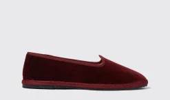 Best Scarosso Valentino Bordeaux Velluto Burgundy - Velvet