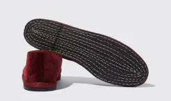 Best Scarosso Valentino Bordeaux Velluto Burgundy - Velvet