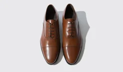 Shop Scarosso Vesta Cognac Calf
