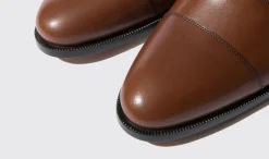 Shop Scarosso Vesta Cognac Calf