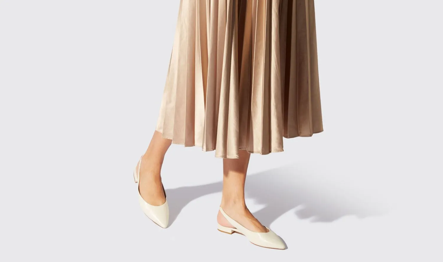 Fashion Scarosso Viviana Crema Cream - Calf
