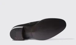 Store Scarosso Warren Black Suede Black - Suede