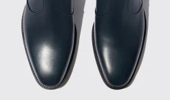 Cheap Scarosso Warren Blue Blue - Calf