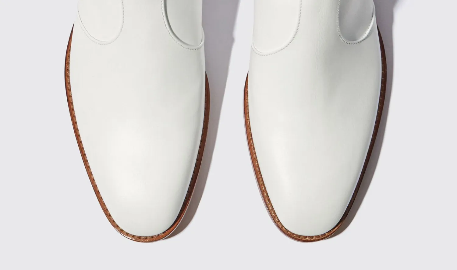 Best Sale Scarosso Warren White White - Calf