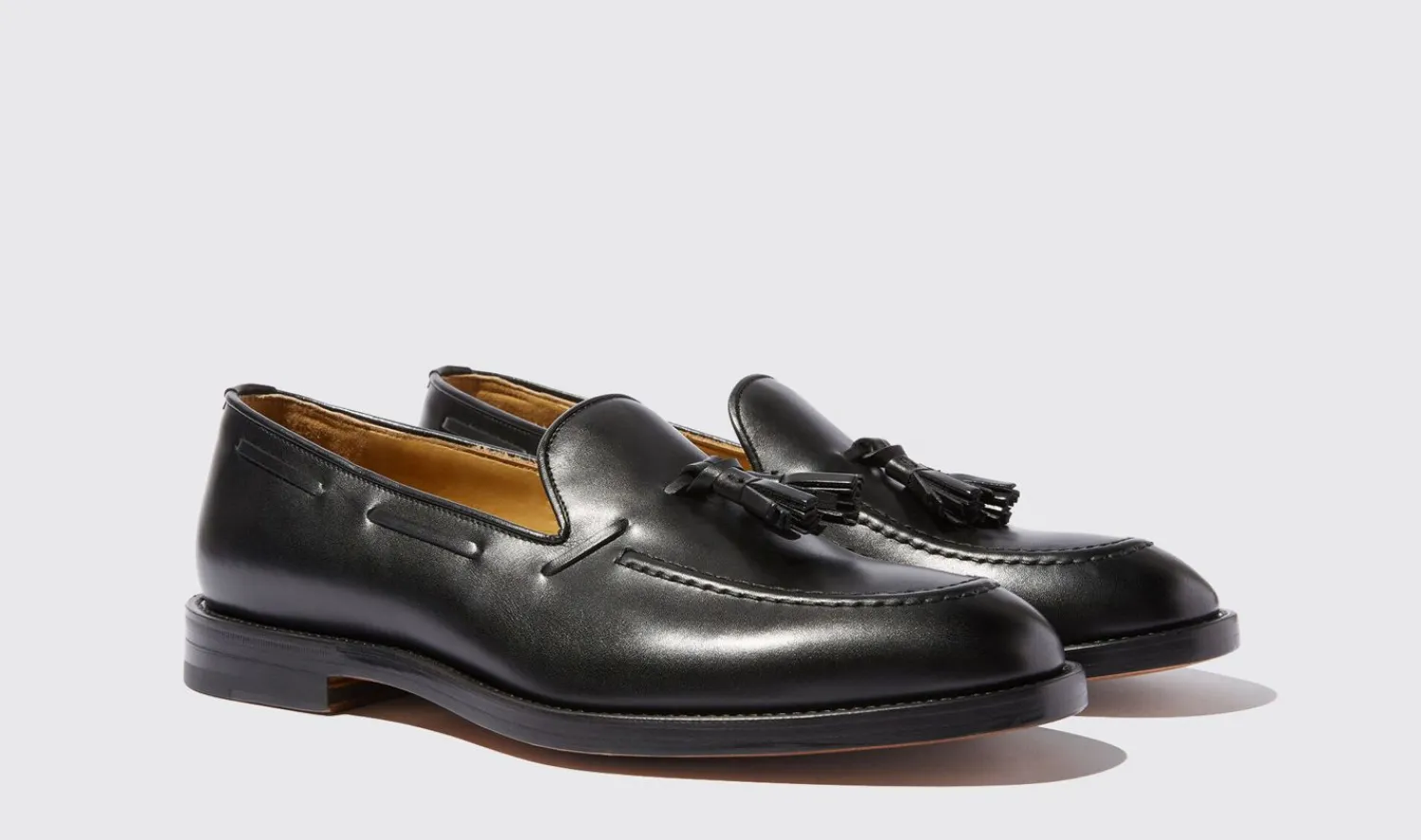 Online Scarosso William Black Black - Calf