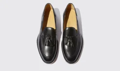 Online Scarosso William Black Black - Calf