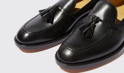 Online Scarosso William Black Black - Calf