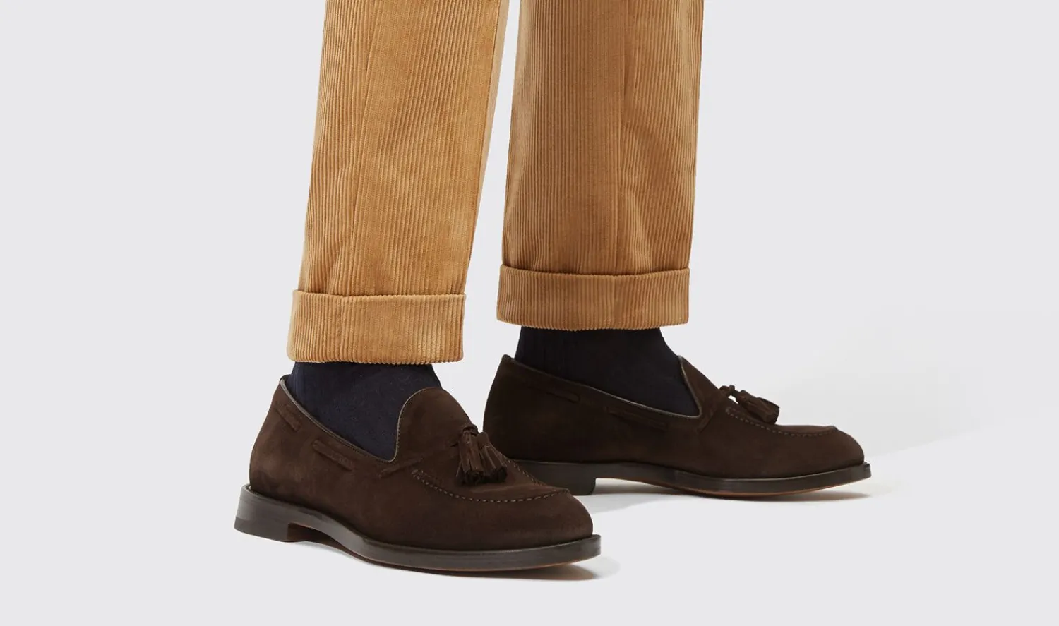 Outlet Scarosso William Brown Suede Brown - Suede
