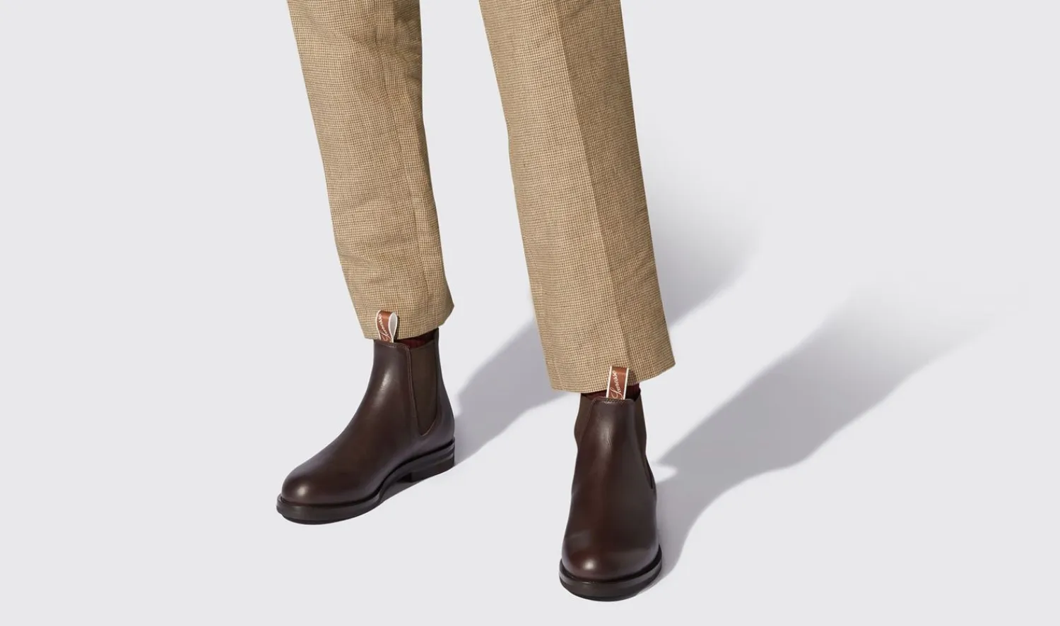 Store Scarosso William Iii Brown Brown - Calf