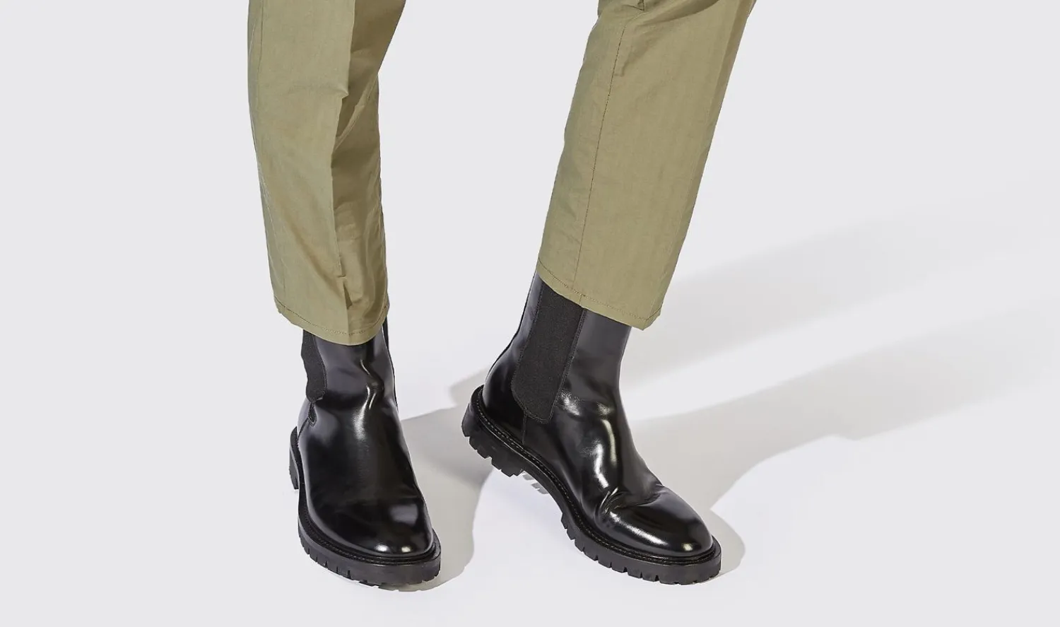 Fashion Scarosso Wooster Black Black - Brushed Calf