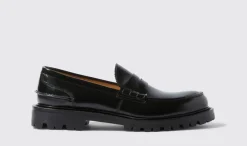 Store Scarosso Wooster Ii Black Black - Brushed Calf