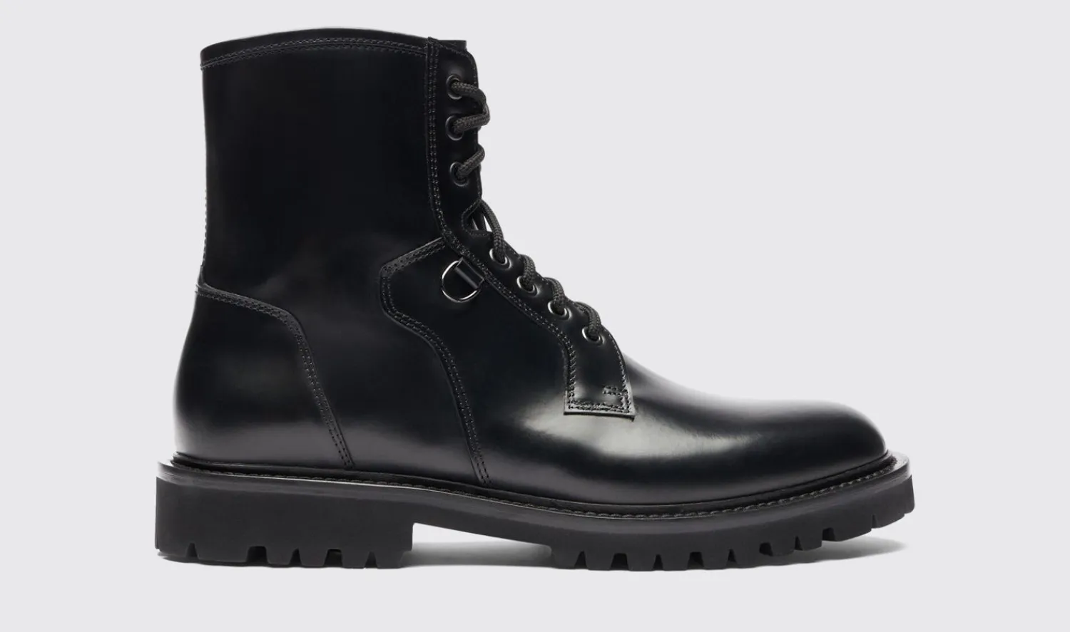 Best Scarosso Wooster Iv Black Black - Calf