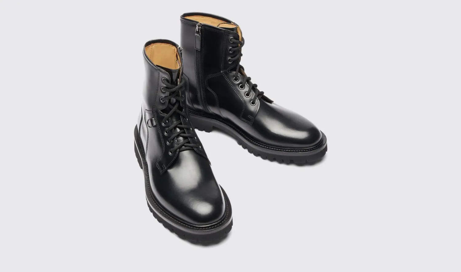 Best Scarosso Wooster Iv Black Black - Calf